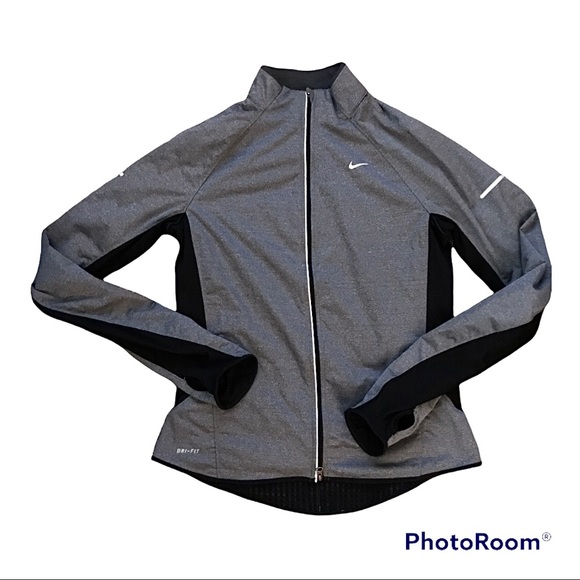 Nike Jackets & Blazers - Nike Element Shield Heathered Running Jacket Women's Medium Gray Size Medium.
